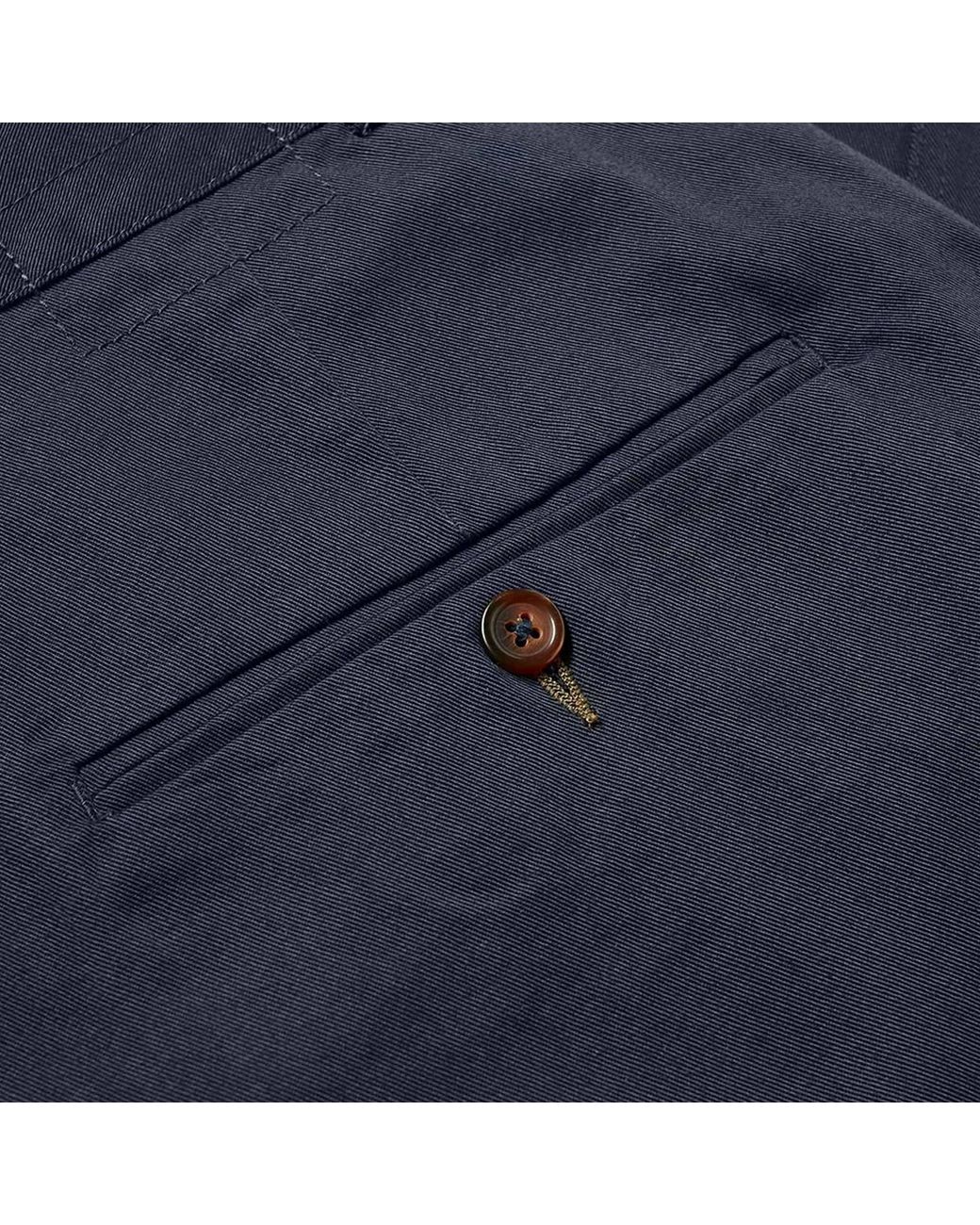 Universal Works Blue Twill Military Chino for men