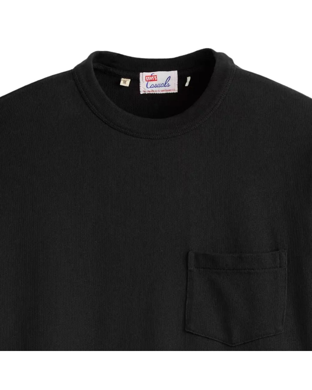 Levi's Black Levi's Vintage Clothing 1960's Casuals T-Shirt for men