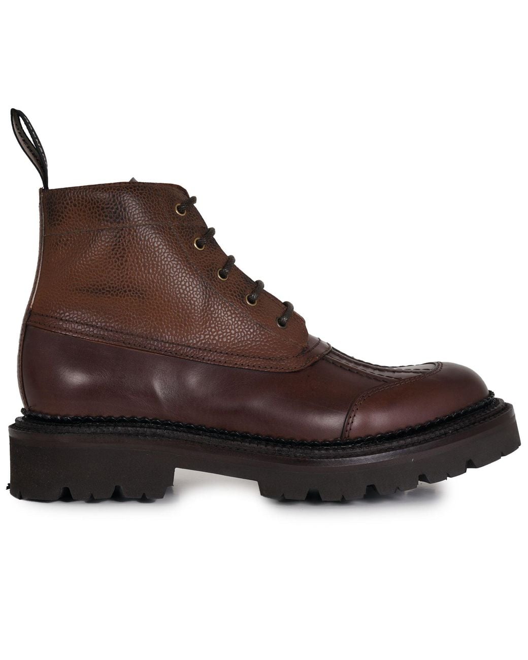 GRENSON Brown Jack Boots for men