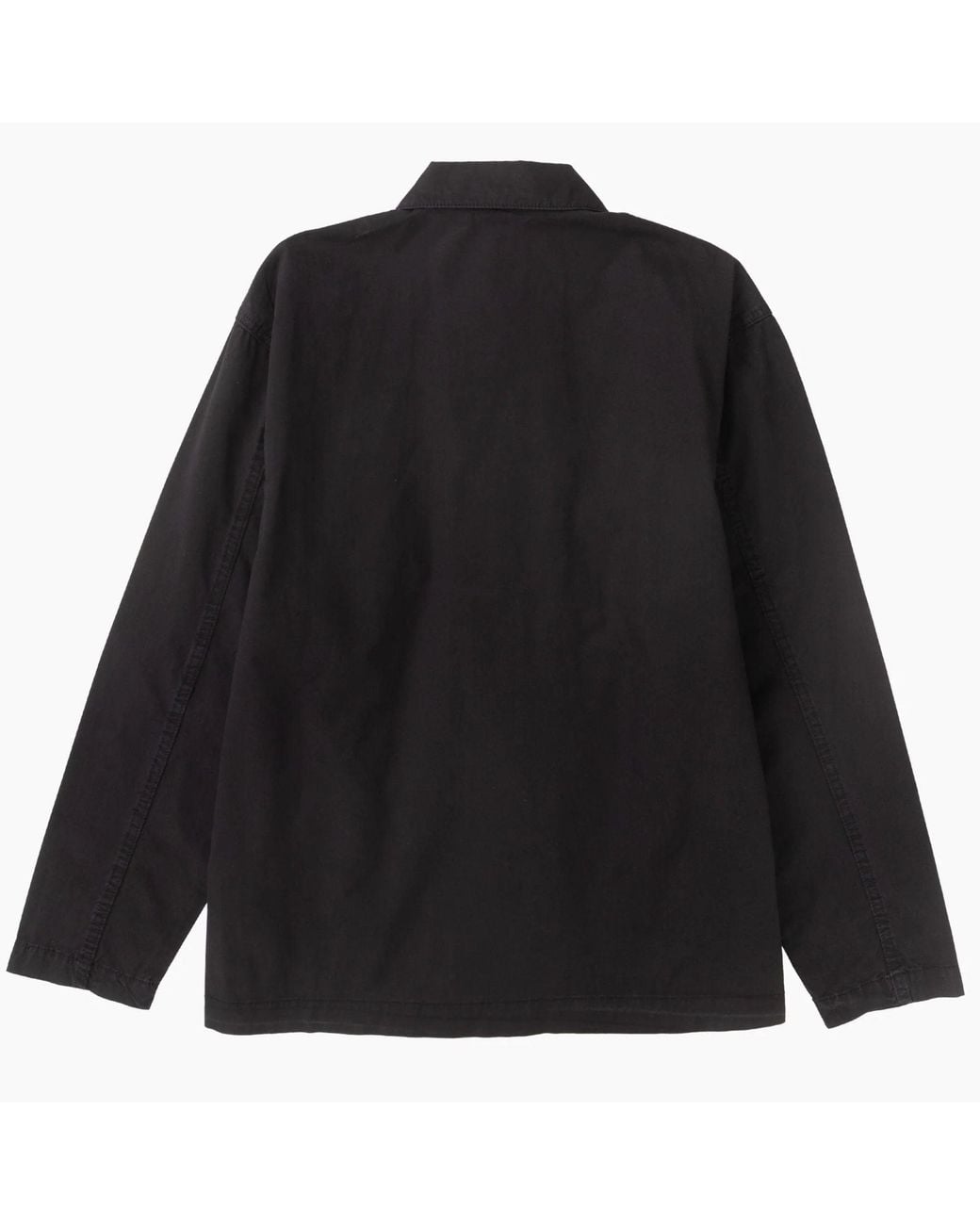 Service Works Black Tech Twill Easy Chef Shirt for men