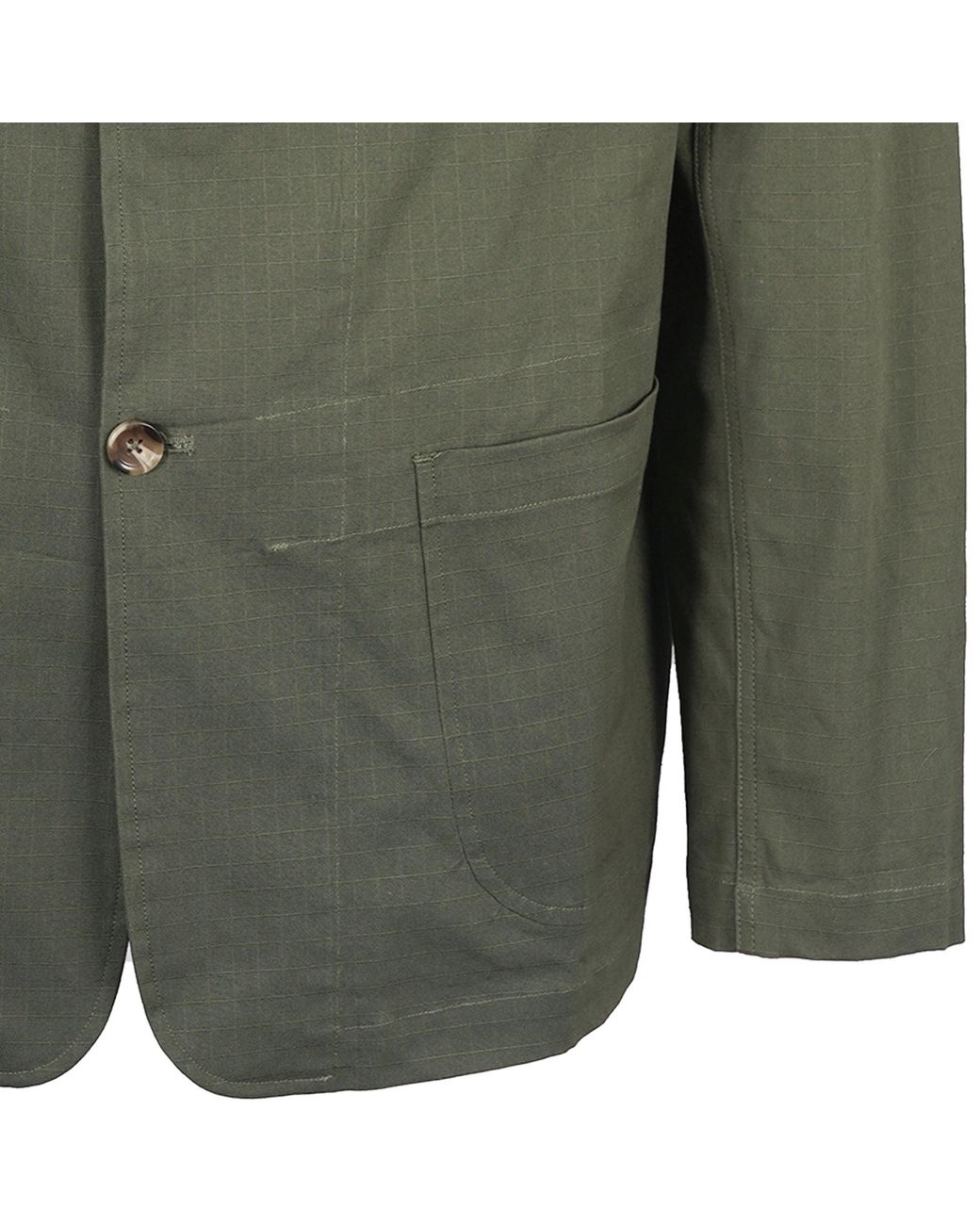real hoxton Green Ripstop Engineer Jacket for men