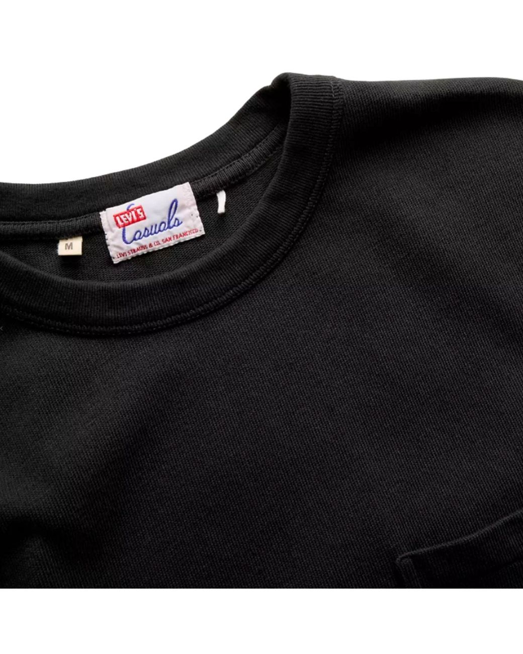 Levi's Black Levi's Vintage Clothing 1960's Casuals T-Shirt for men