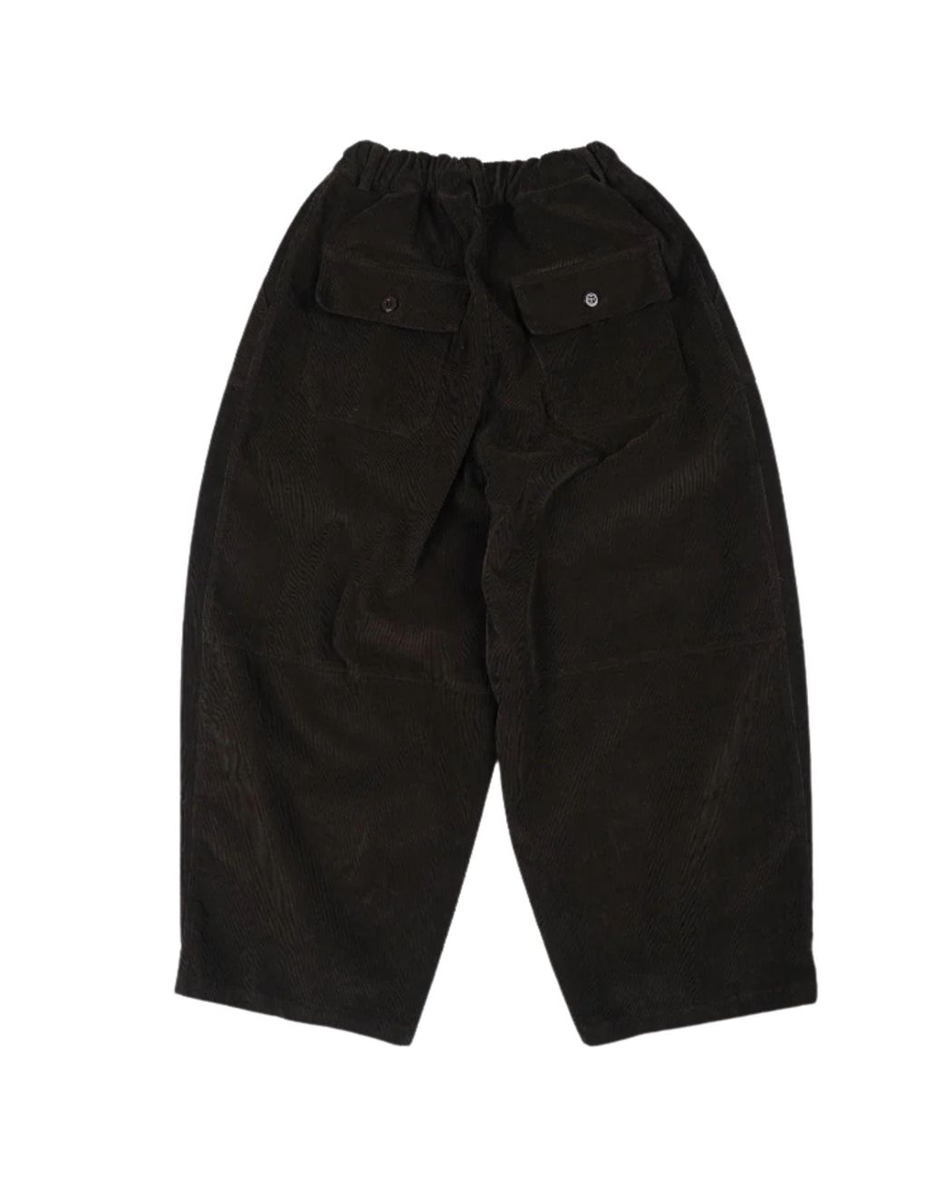 FRIZMWORKS Black Corduroy Balloon Pants for men