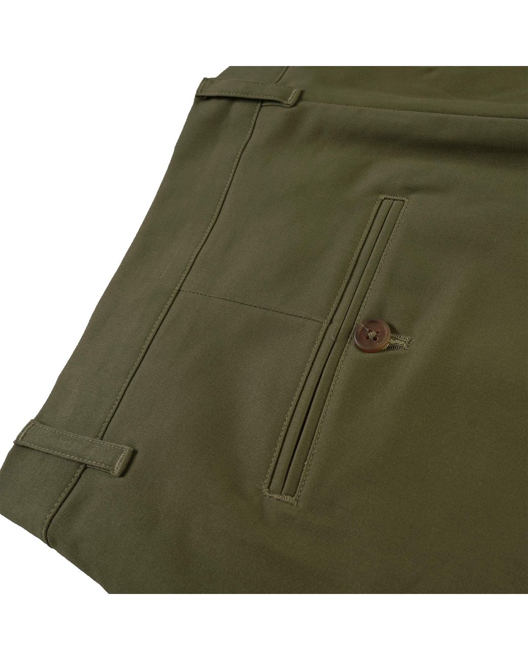 real hoxton Green Ivy Shorts for men