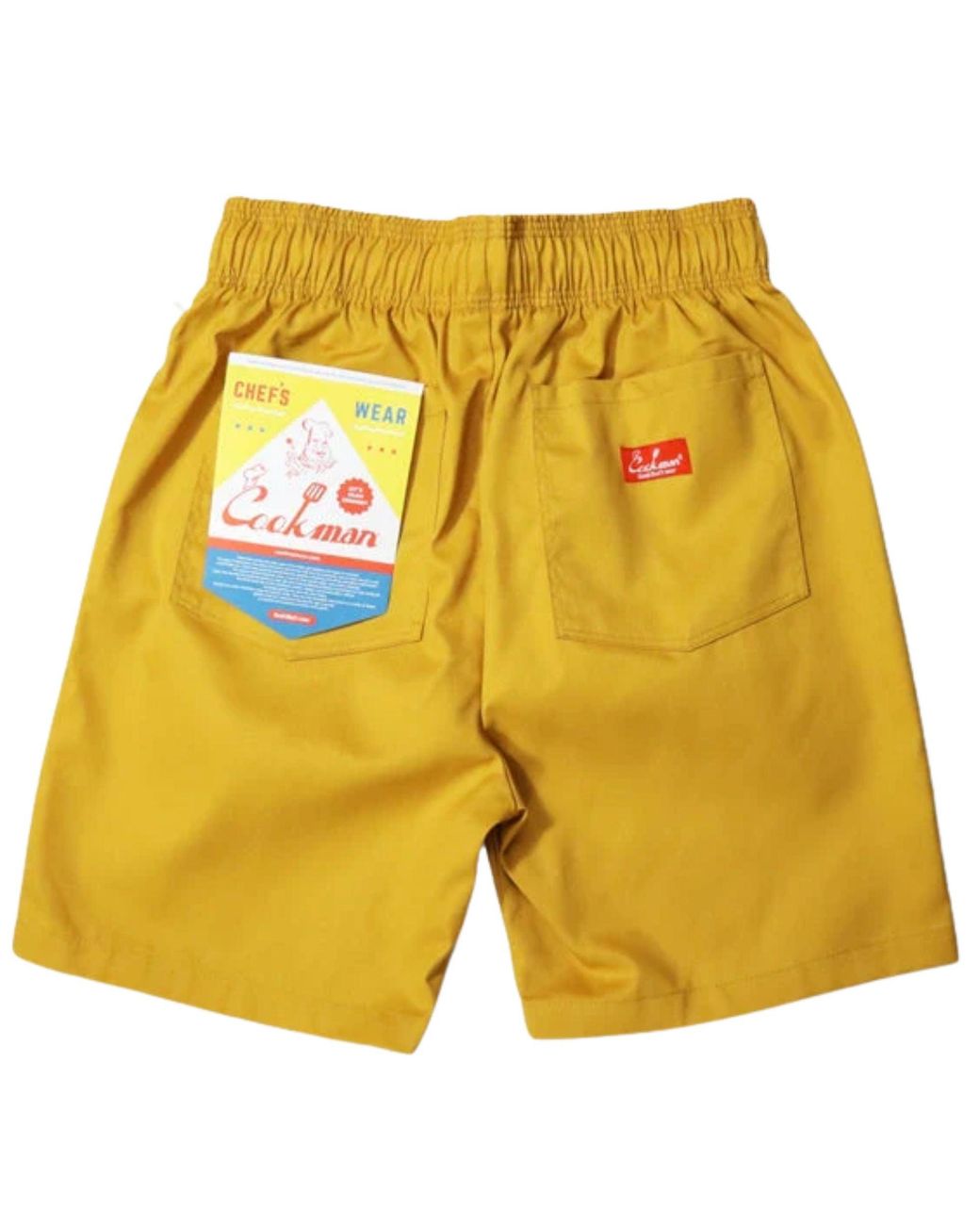 Cookman Yellow Chef Shorts for men