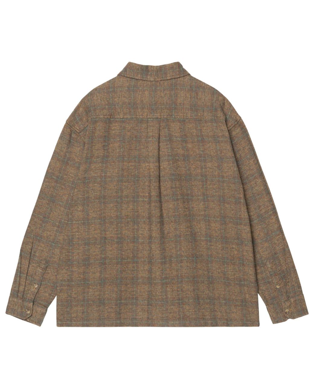 Carhartt Brown Long Sleeve Bagley Shirt for men