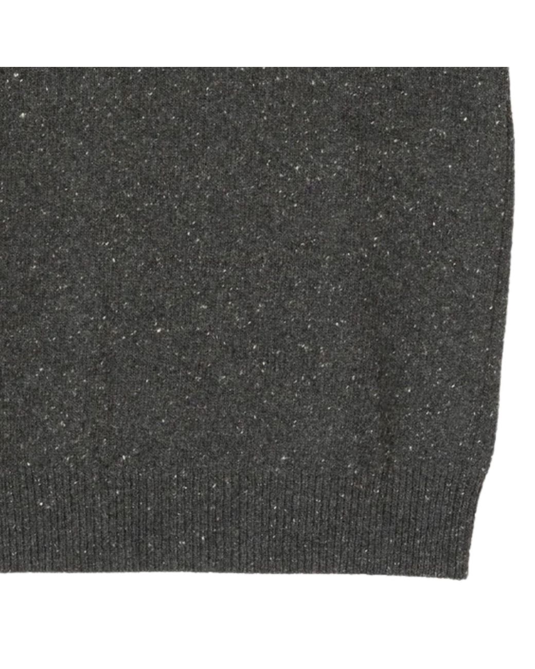 Universal Works Gray Sweater Vest Wool Fleck for men