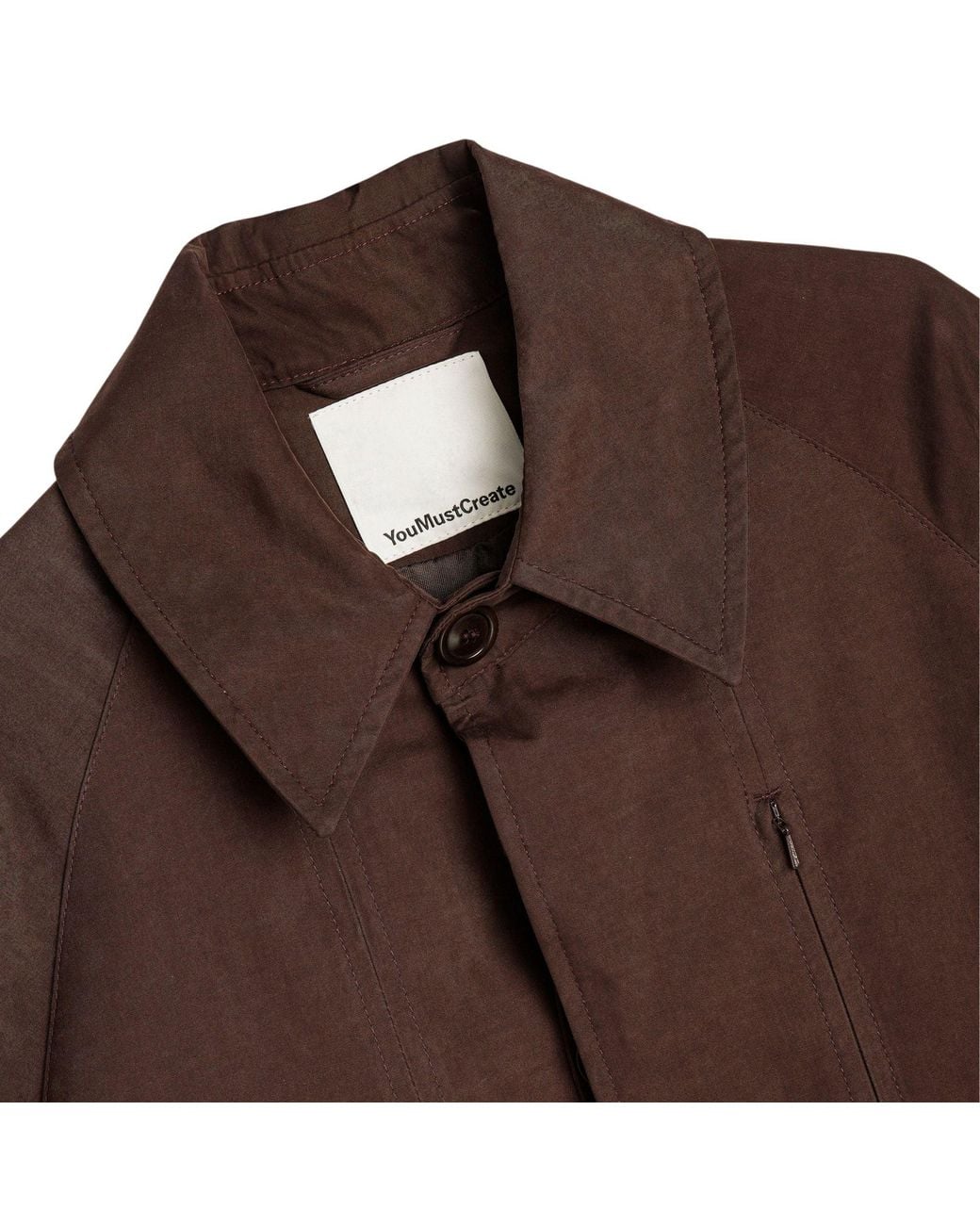YMC Brown Tyrell Coat for men