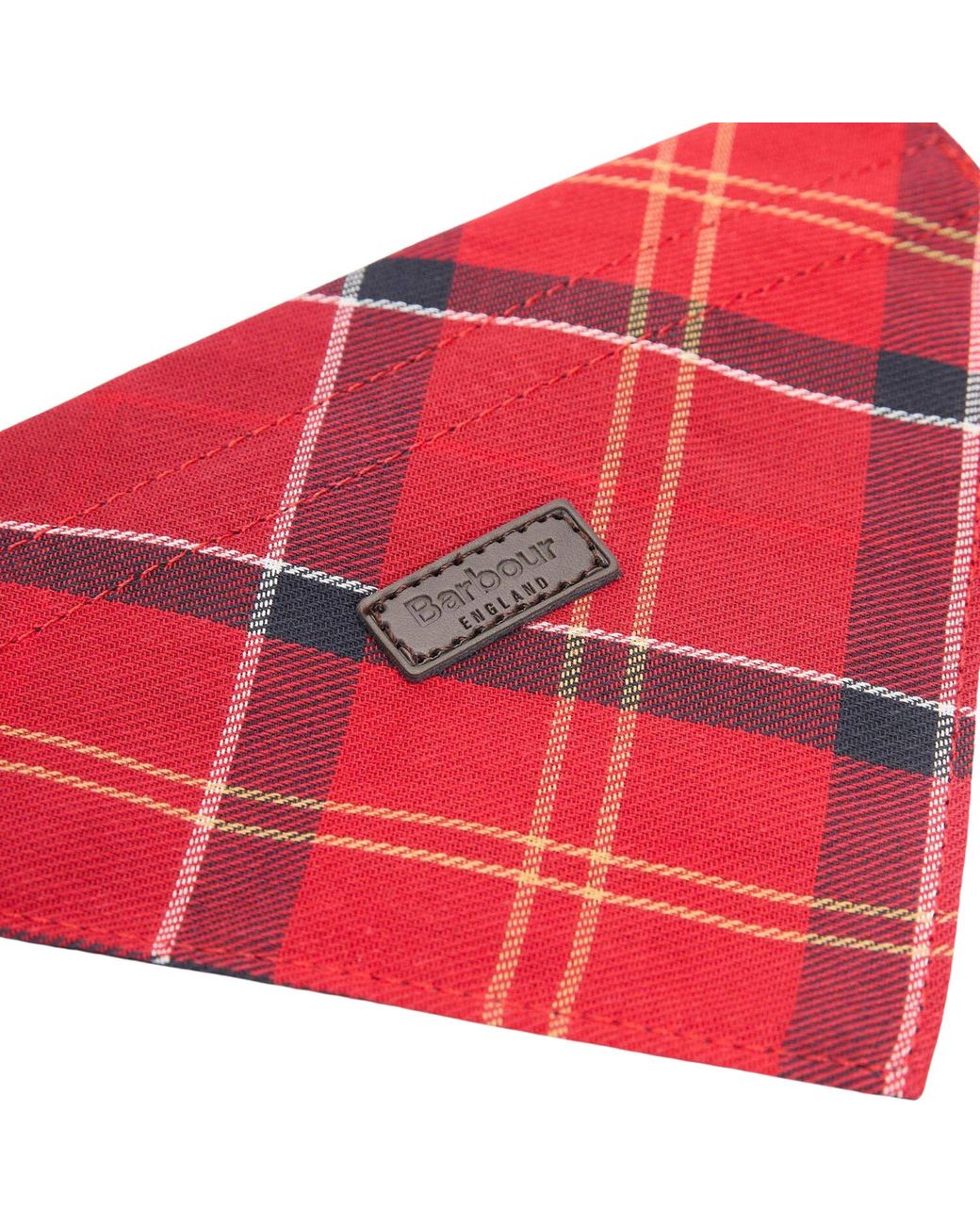 Barbour Red Dog Tartan Bandana for men
