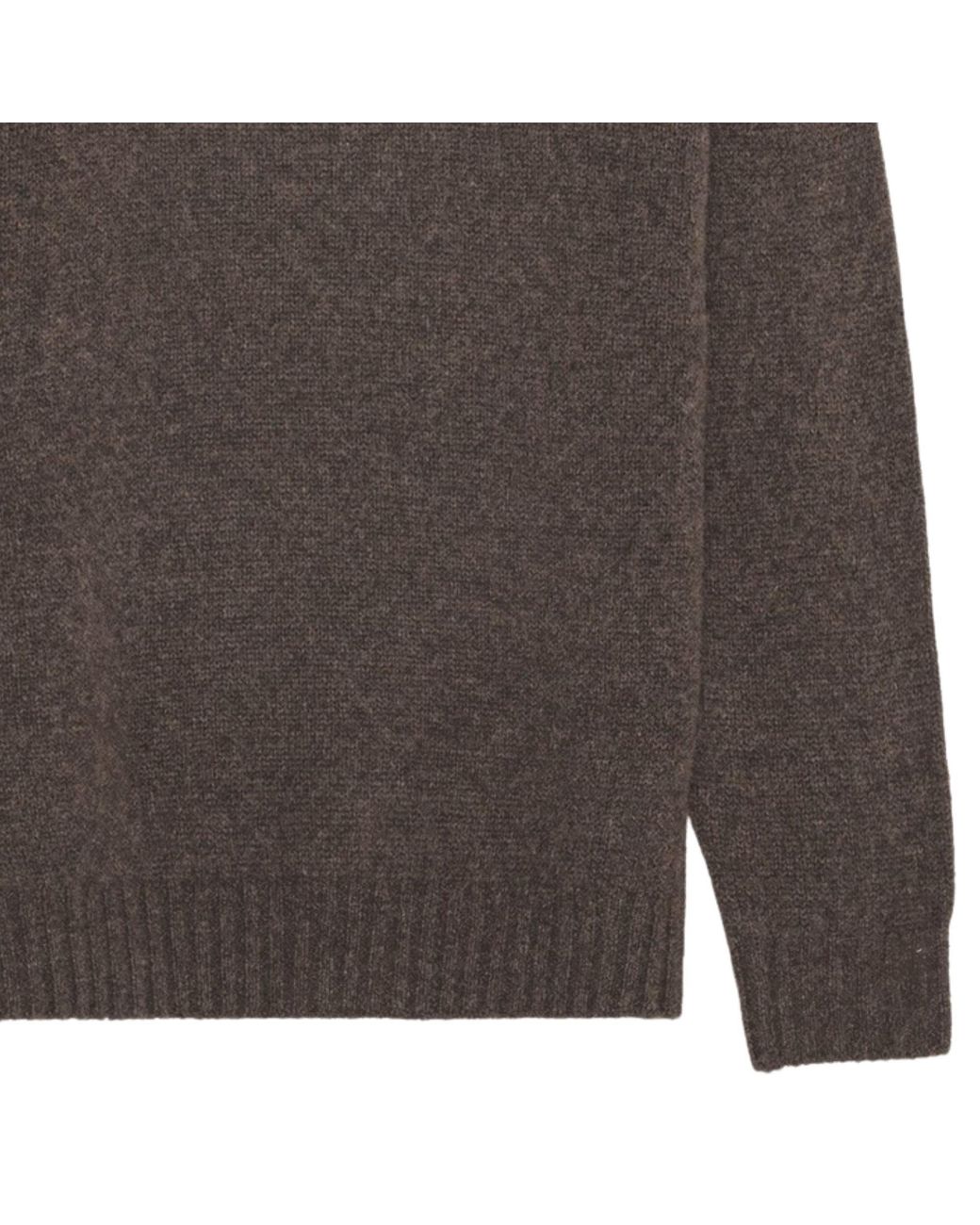 NN07 Brown Lee Merino Wool Sweater for men