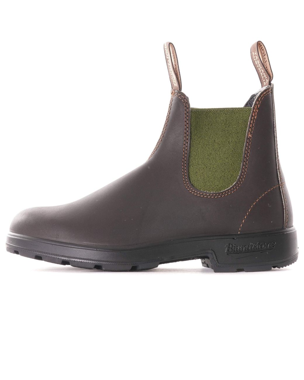 Blundstone Coloured Elastic Sided Boot in Brown/Olive (Brown) for Men |  Lyst Australia