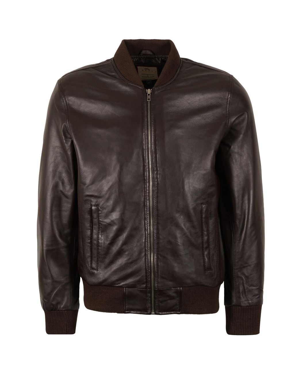 real hoxton Black Ryan Bomber Jacket for men