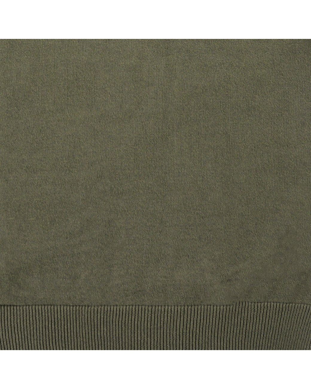 Pittari Green Short Sleeve Polo Tipping for men