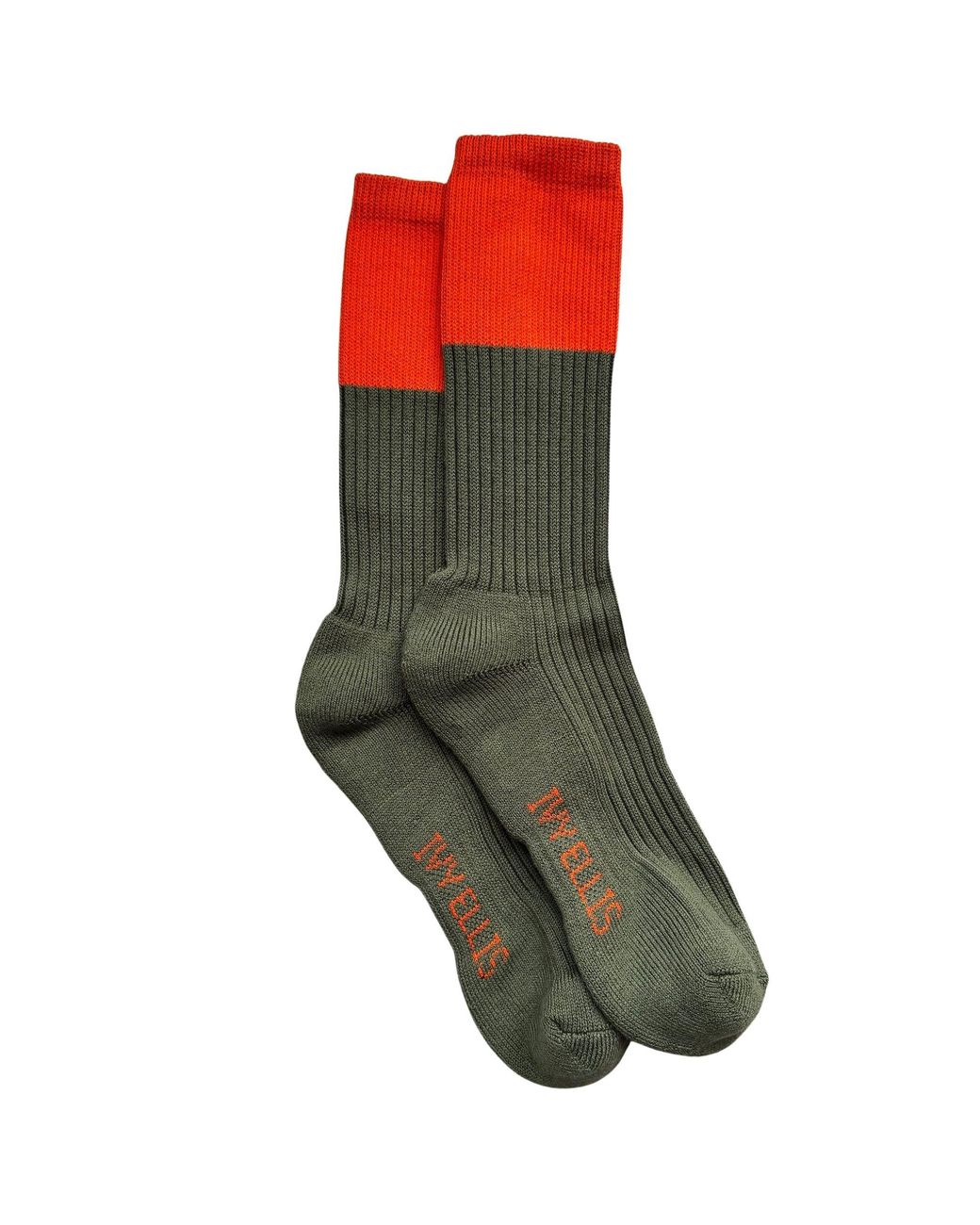 Ivy Ellis Green Slavic Socks for men
