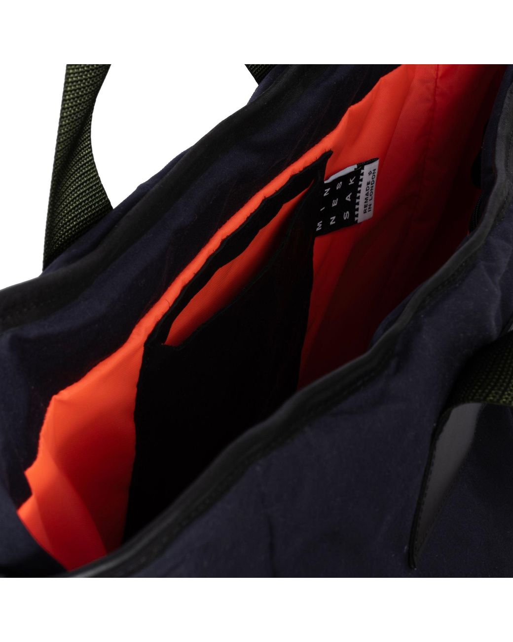 MINNESSAK Blue Large Tote for men