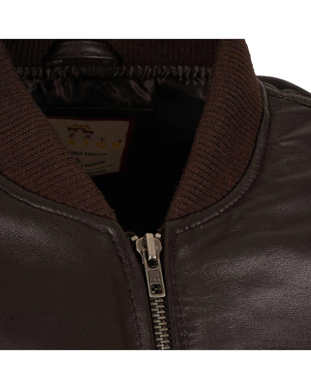 real hoxton Black Ryan Bomber Jacket for men
