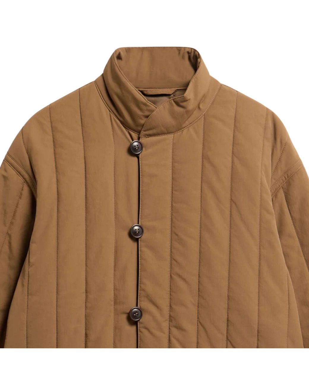 Barbour Brown Endurance Quilted Jacket for men