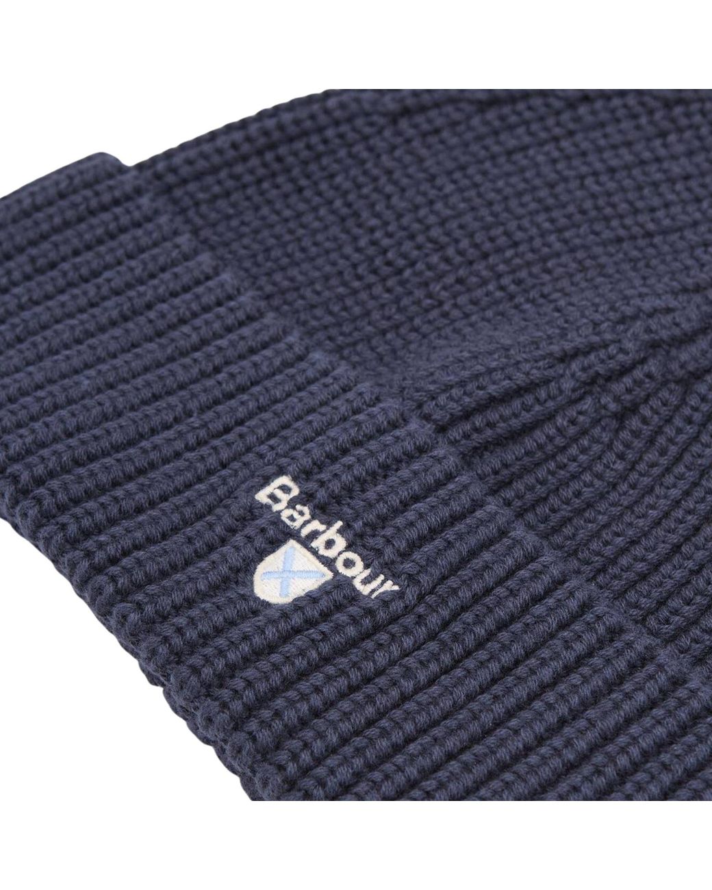 Barbour Blue Cascade Beanie for men
