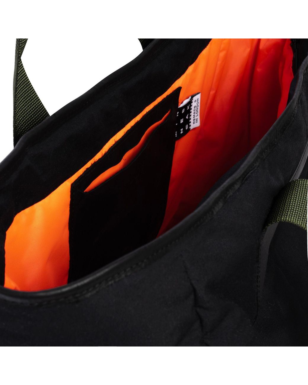 MINNESSAK Black Large Tote for men