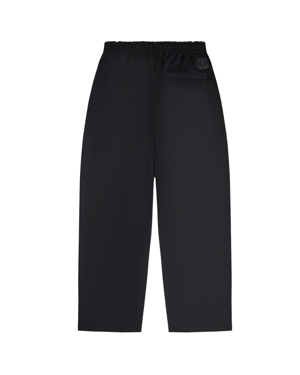 Fred Perry Blue Leather Patch Track Pant for men