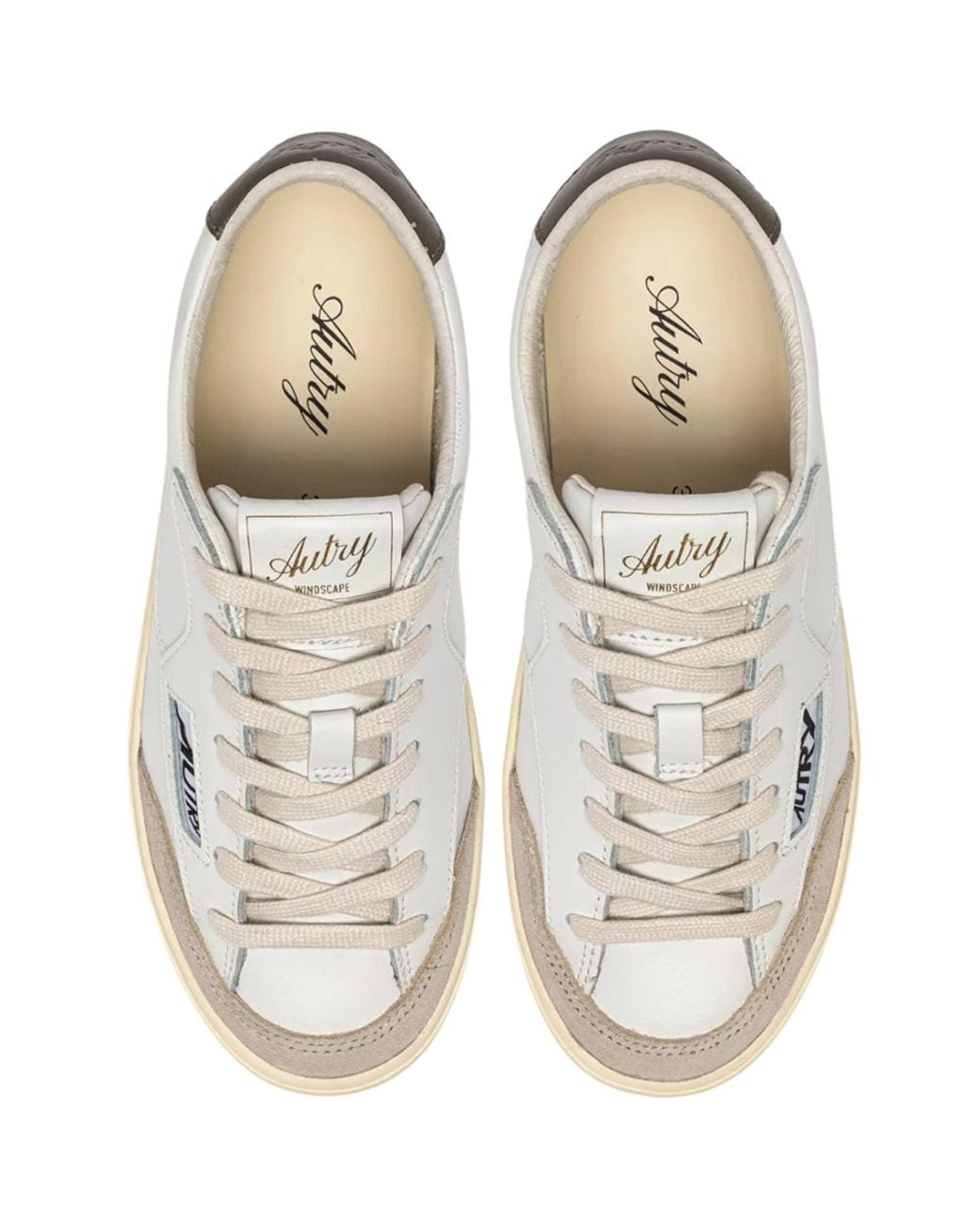 Autry White Windscape Low Sneakers for men