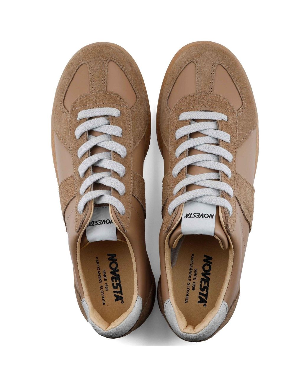 Novesta Brown German Army Trainer Gat for men
