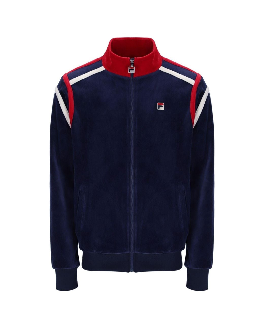 Fila Blue Gabriele Contrast Panel Track Top for men