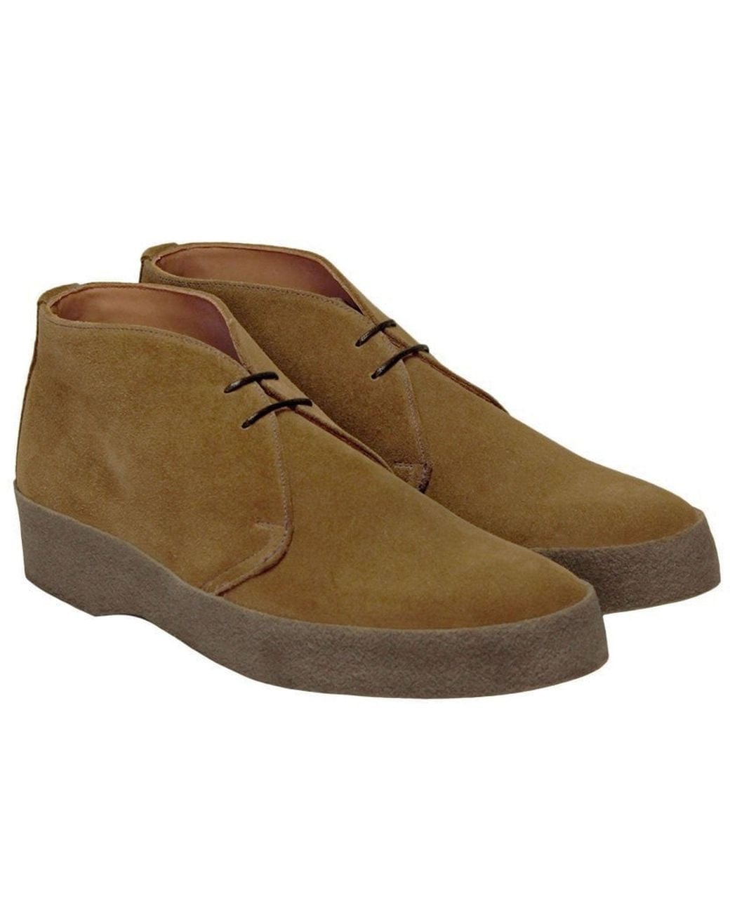 Sanders Brown Hi Top Chukka Boot for men