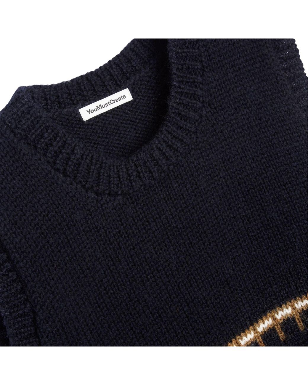 YMC Blue Coda Knit Vest for men