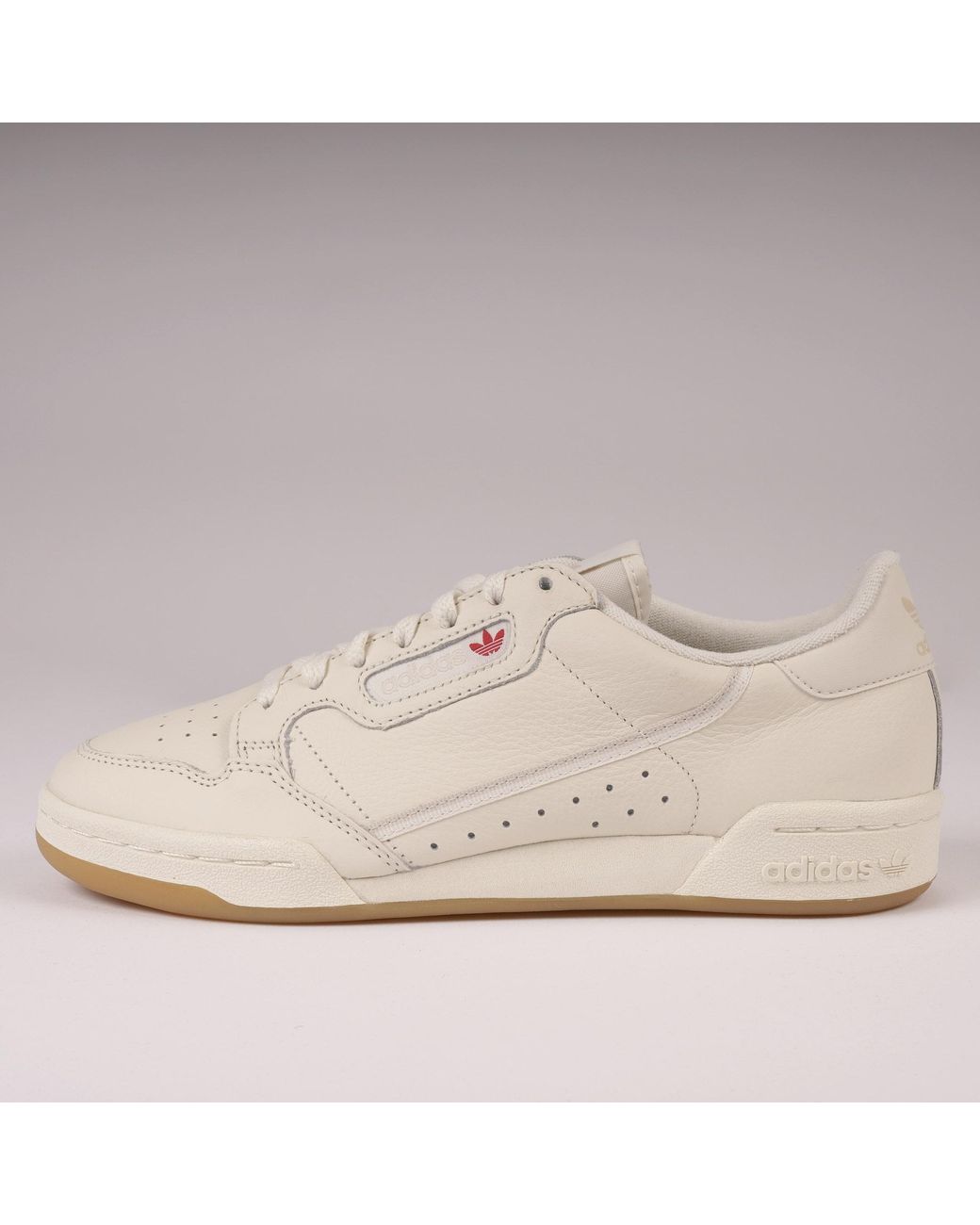 adidas Originals Leather Continental 80 - Off White, Raw White & Gum for  Men | Lyst Australia