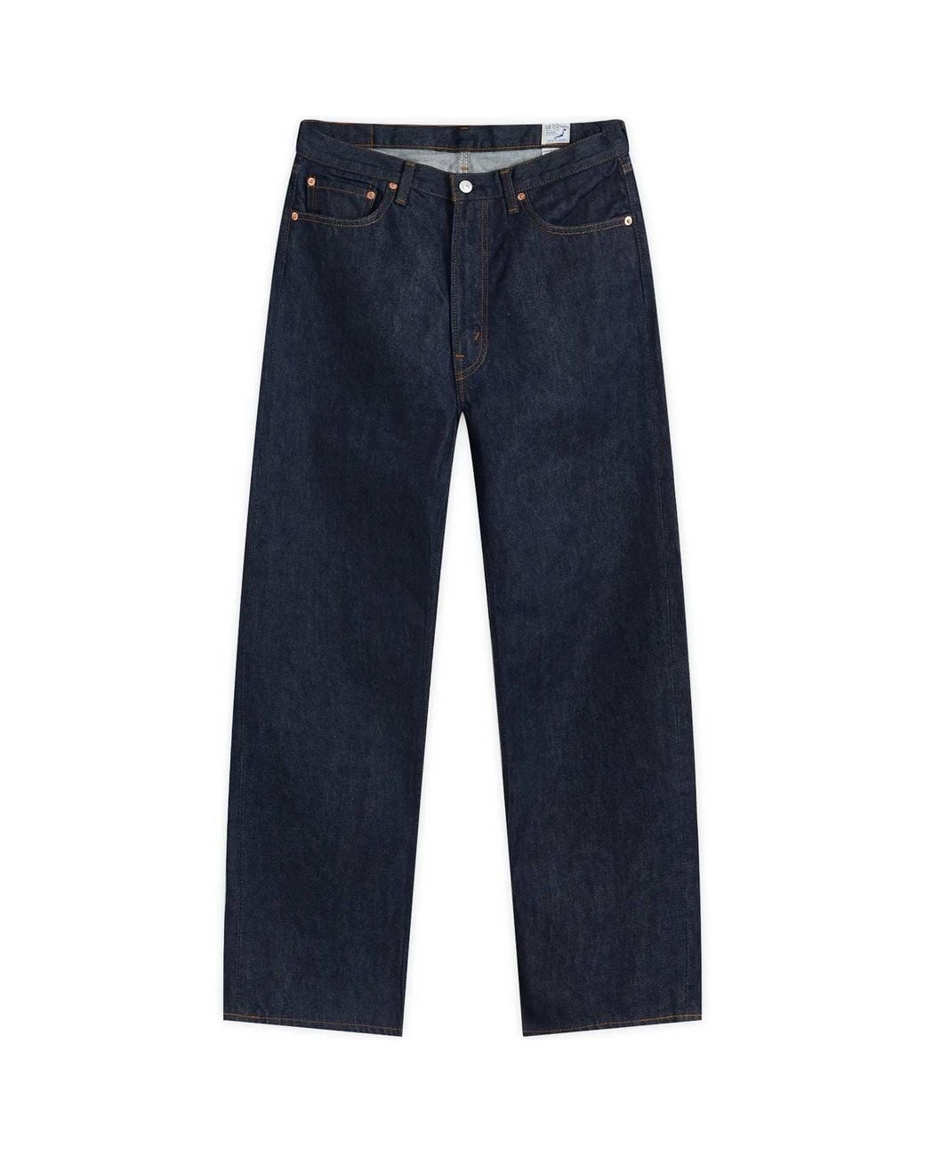 Orslow Blue 101 Dad Fit Denim Jeans for men