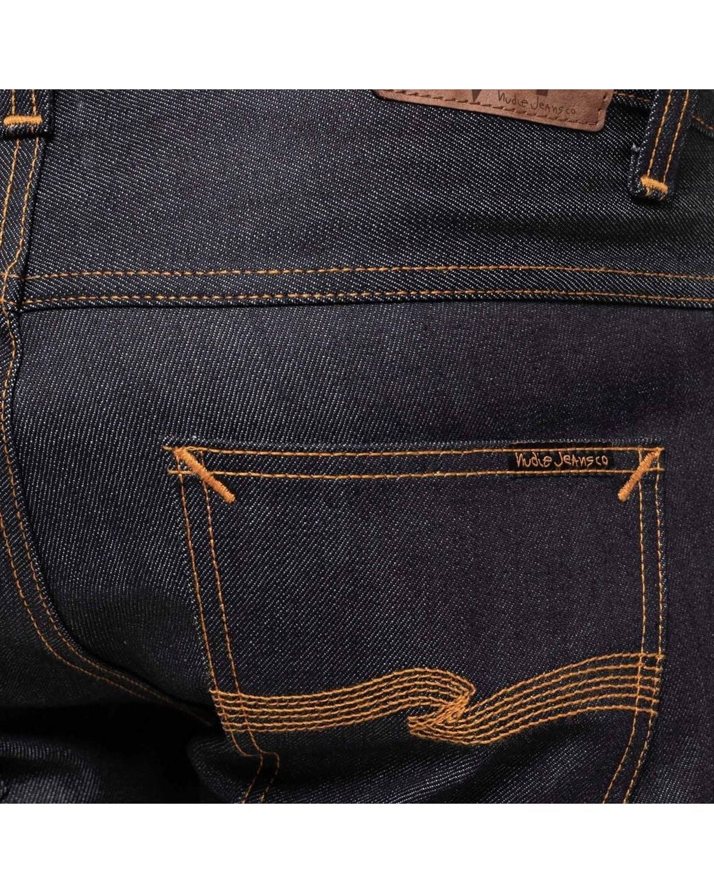 Nudie Jeans Blue Grim Tim Jeans for men