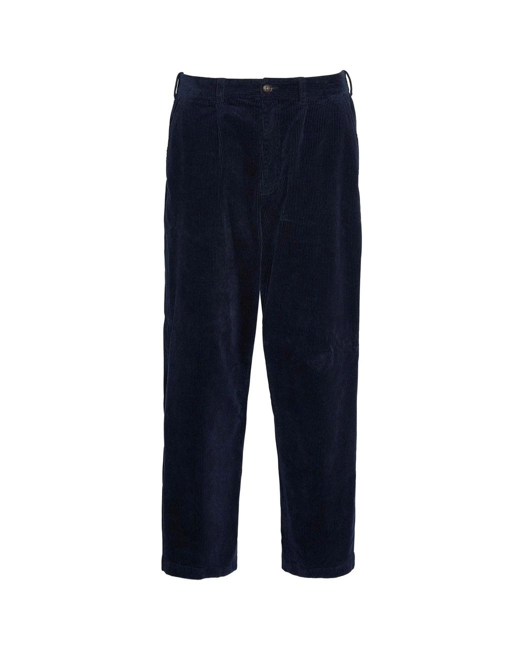 Barbour Blue Stretch Cord Relaxed Fit Trouser for men