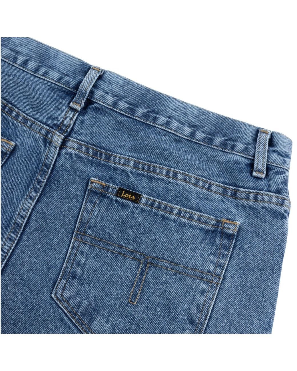 Lois Blue Pepe Corvette Denim Short for men
