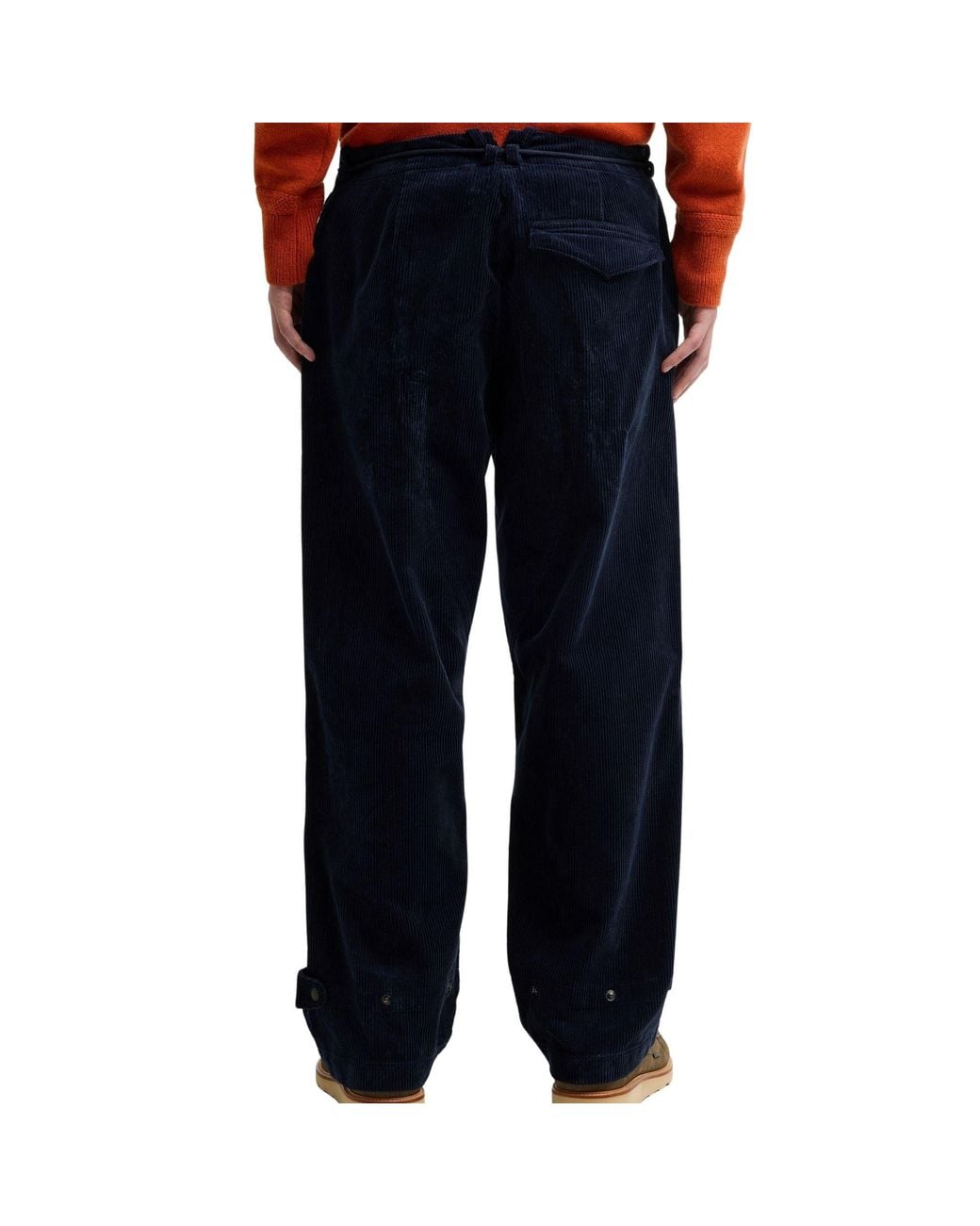 Barbour X Norbit Blue Cord Trousers for men