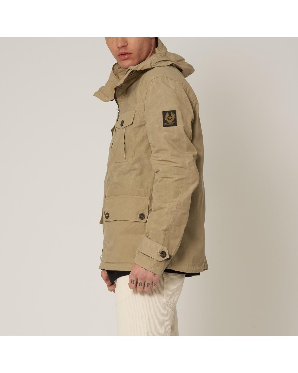 Belstaff Synthetic Sand Whitstone Parka in Natural for Men | Lyst Australia