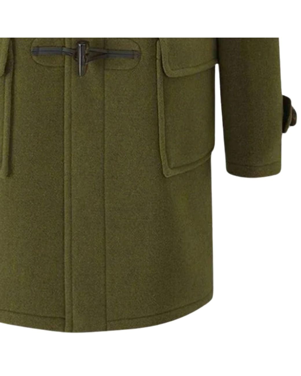 Gloverall Green Morris Duffle Coat for men