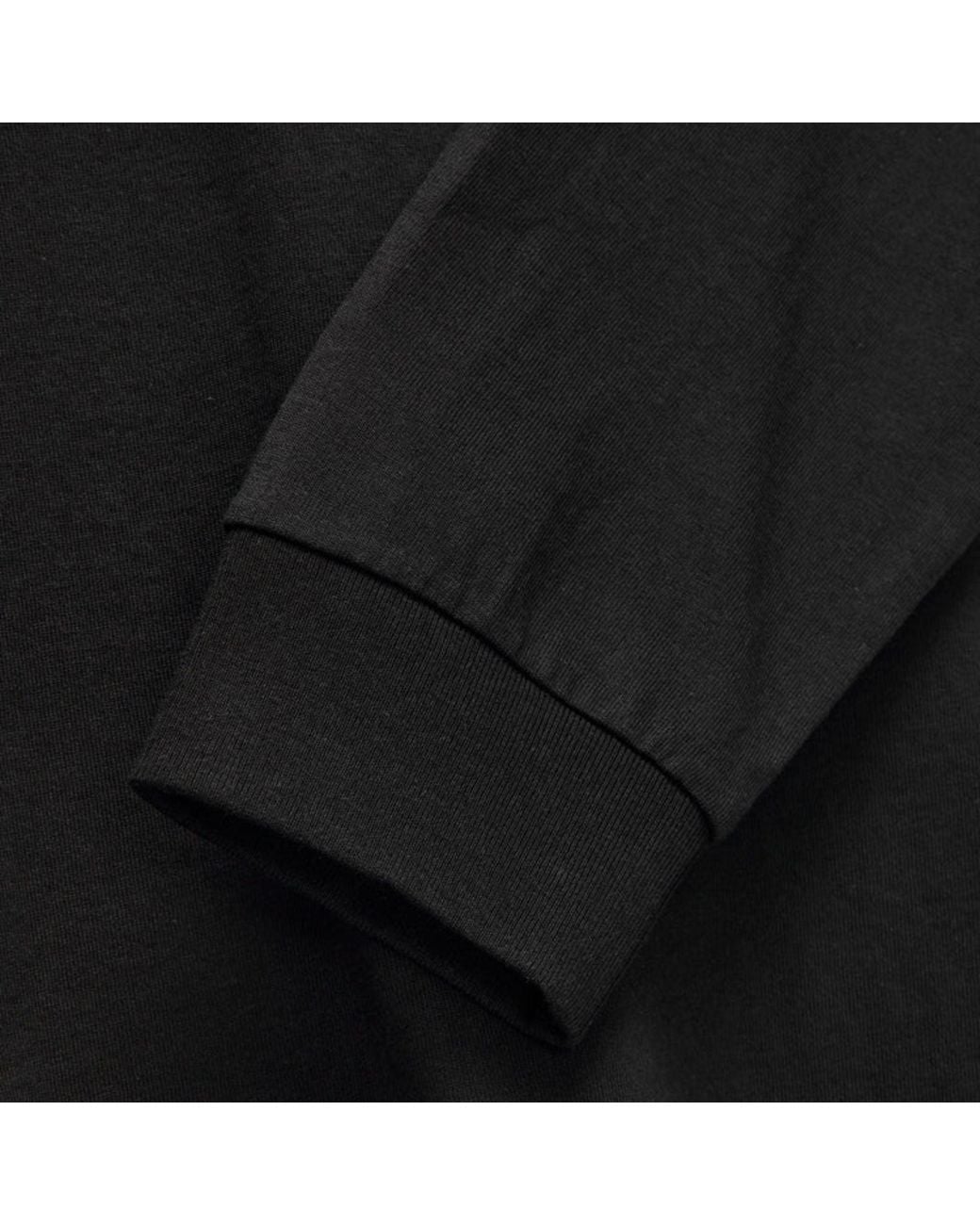 Orslow Black Long Sleeve Just T-Shirt for men