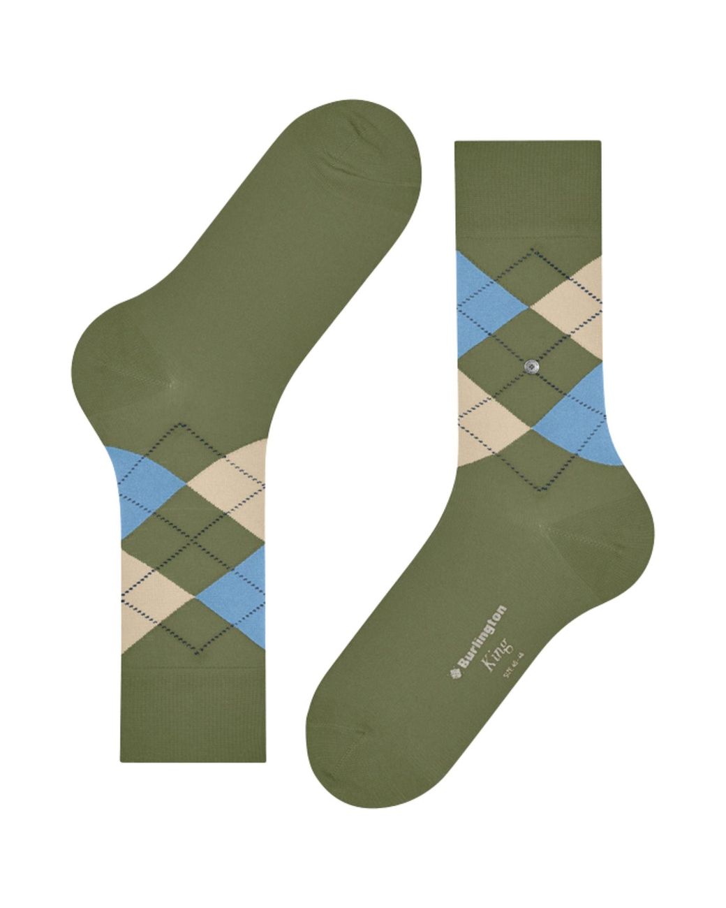 Burlington Green King Socks for men