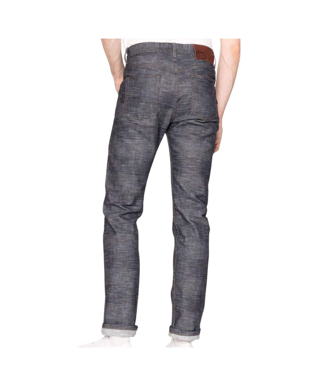 Naked & Famous Gray Weird Guy Revival Frankenstein Denim Jeans for men