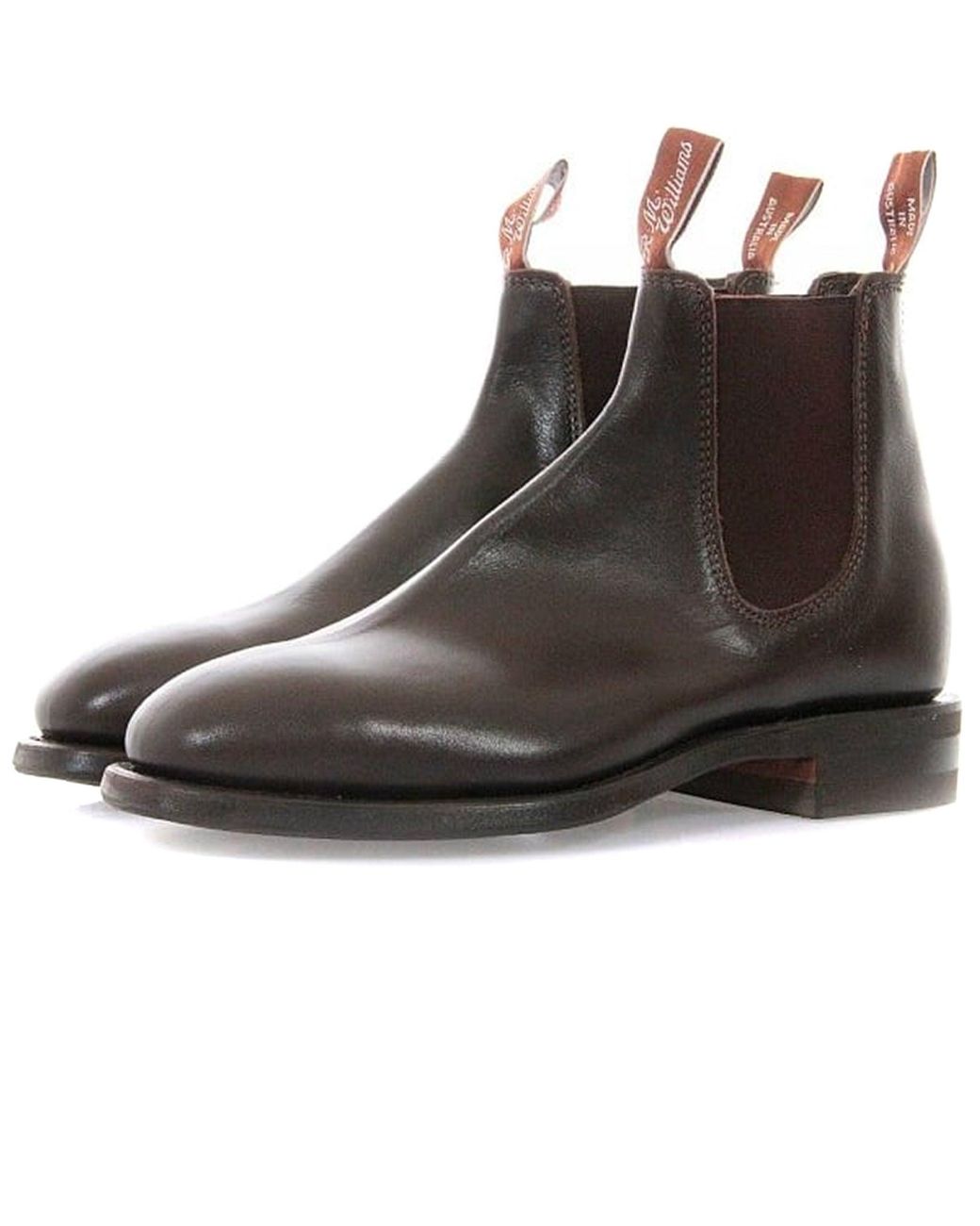 R.M.Williams Brown Comfort Craftsman Leather Boot for men