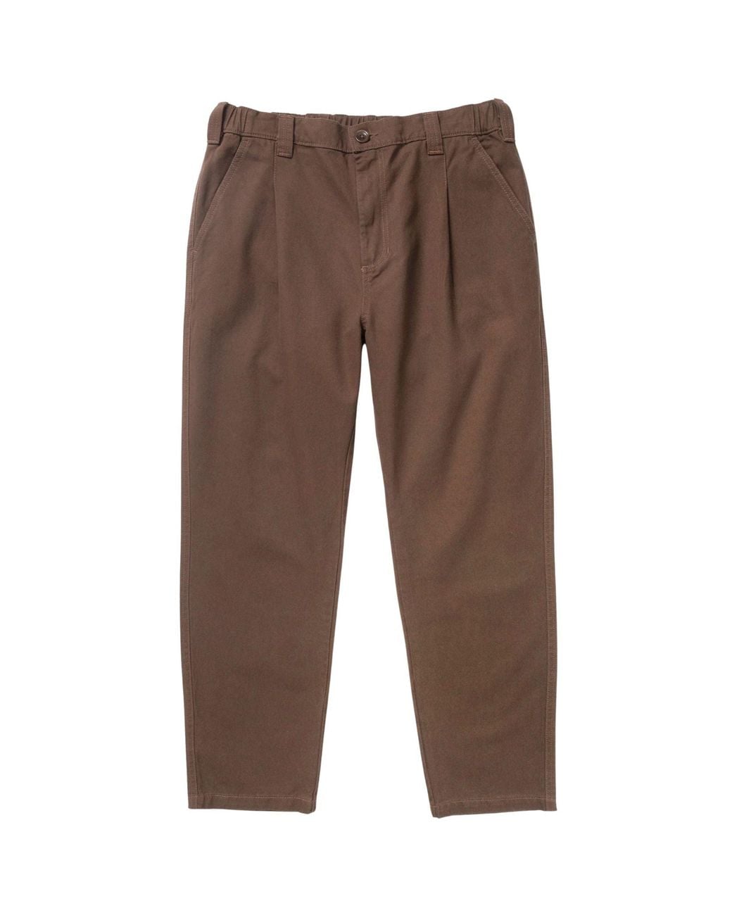 Service Works Brown Twill Waiter Pants for men
