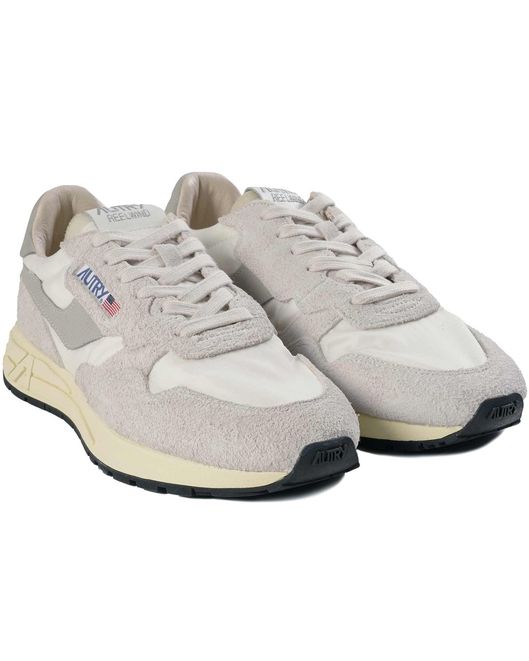 Autry White Reelwind Low Sneaker for men
