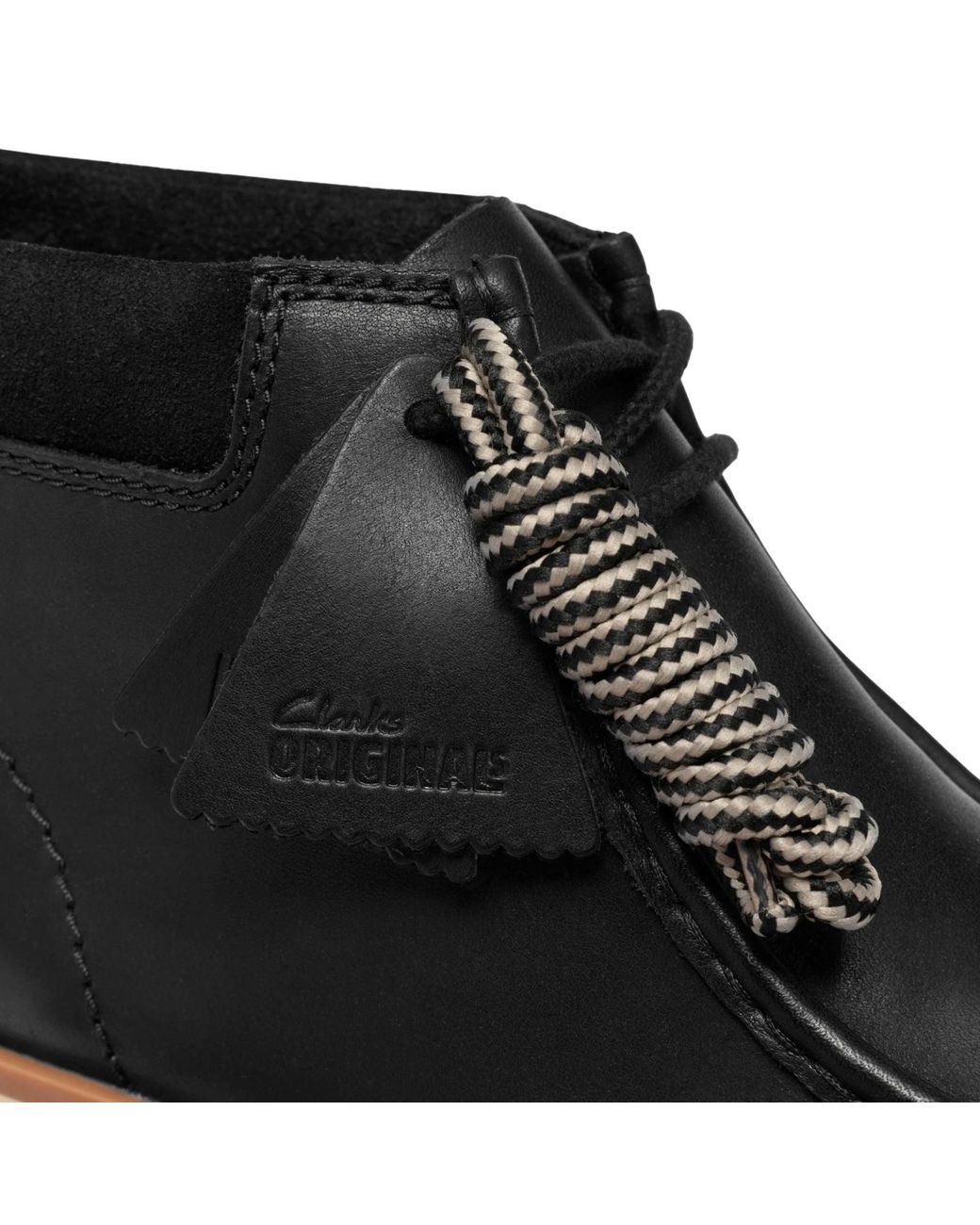 Clarks Black Walla Orkhon Shoes for men