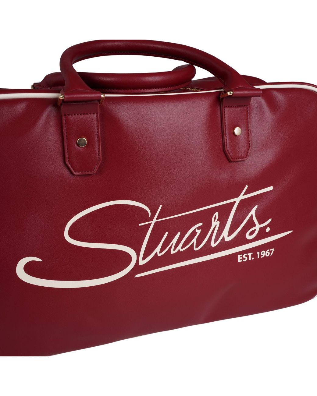 Sergio Tacchini x Stuarts Red X Stuarts Railton Holdall for men