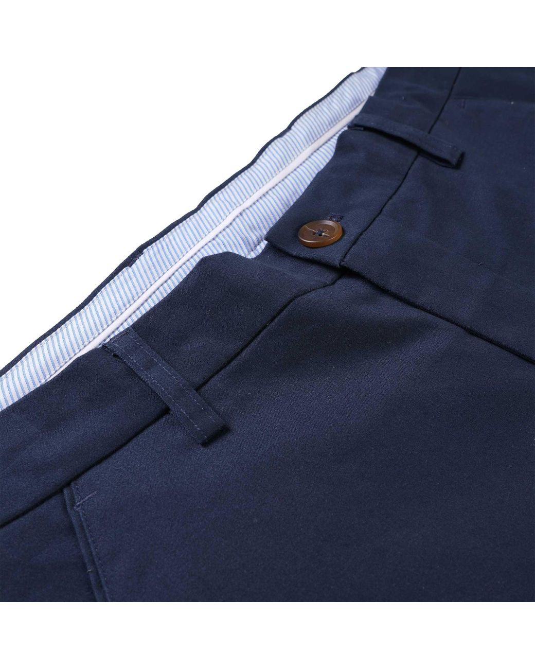 real hoxton Blue Chino Shorts for men