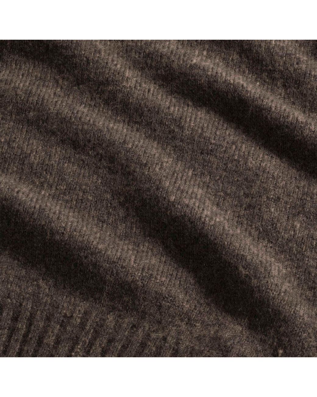 NN07 Brown Lee Merino Wool Sweater for men