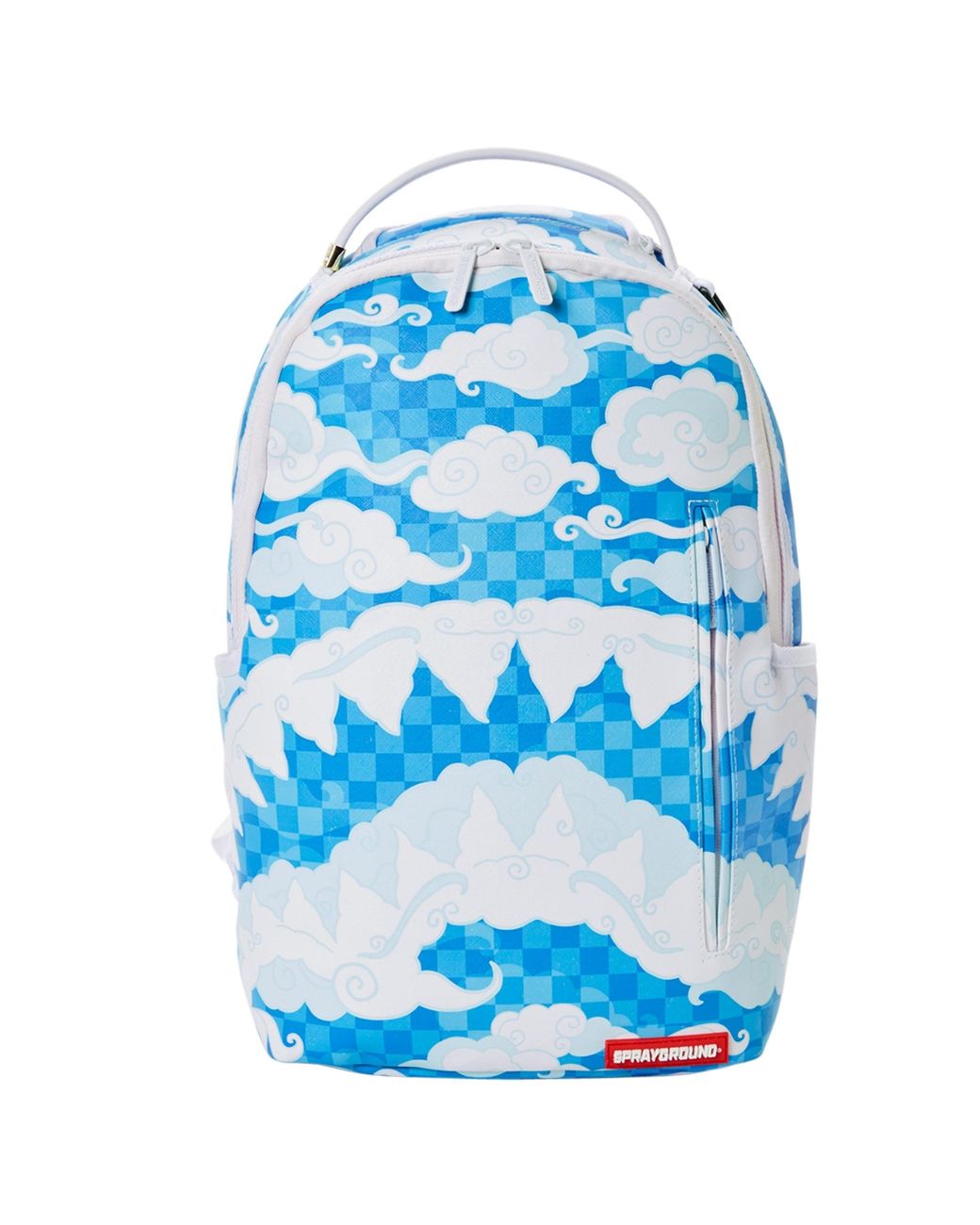 Sprayground Leather Nimbus Backpack In Blue For Men Lyst