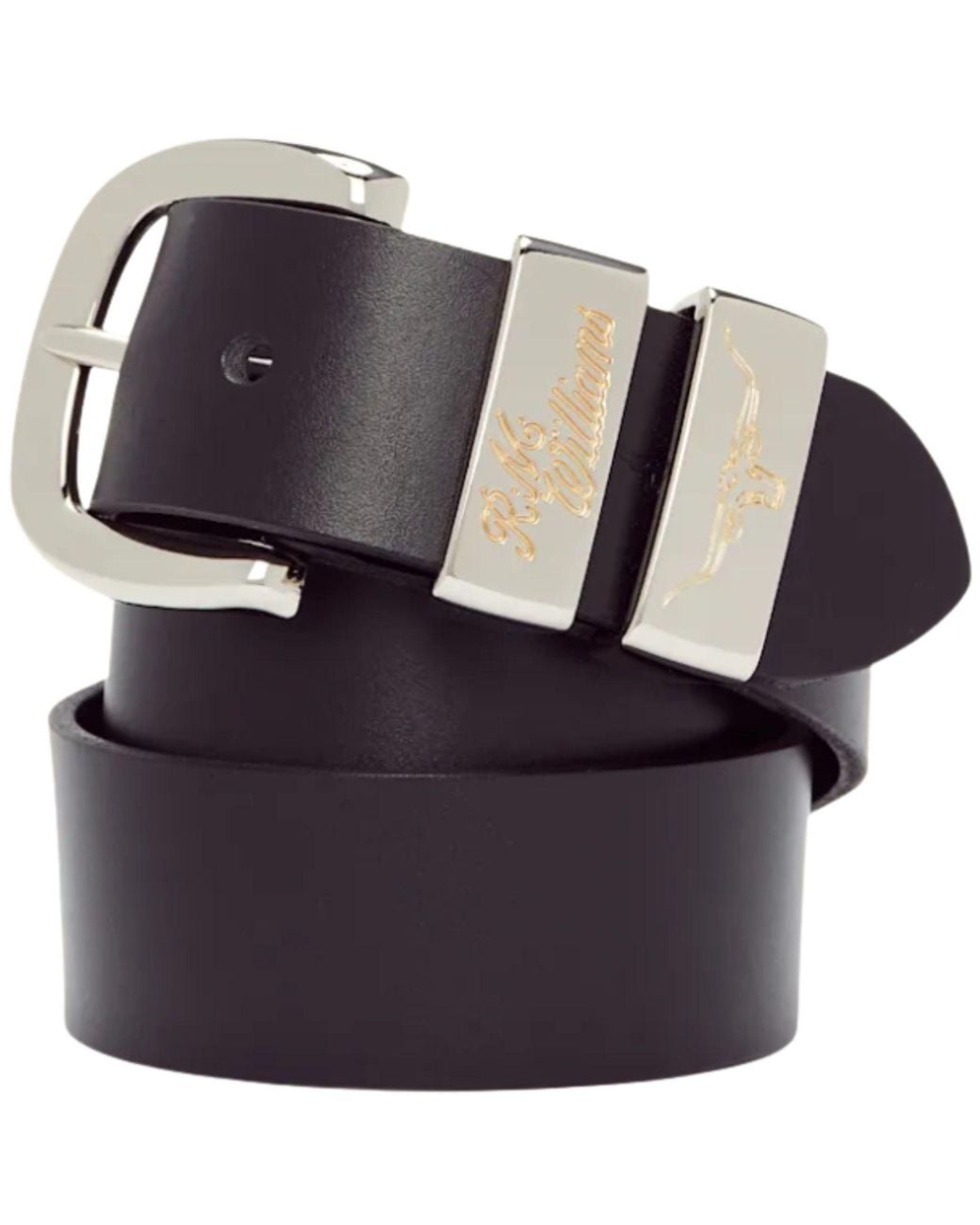 R.M.Williams Blue Drover Belt for men