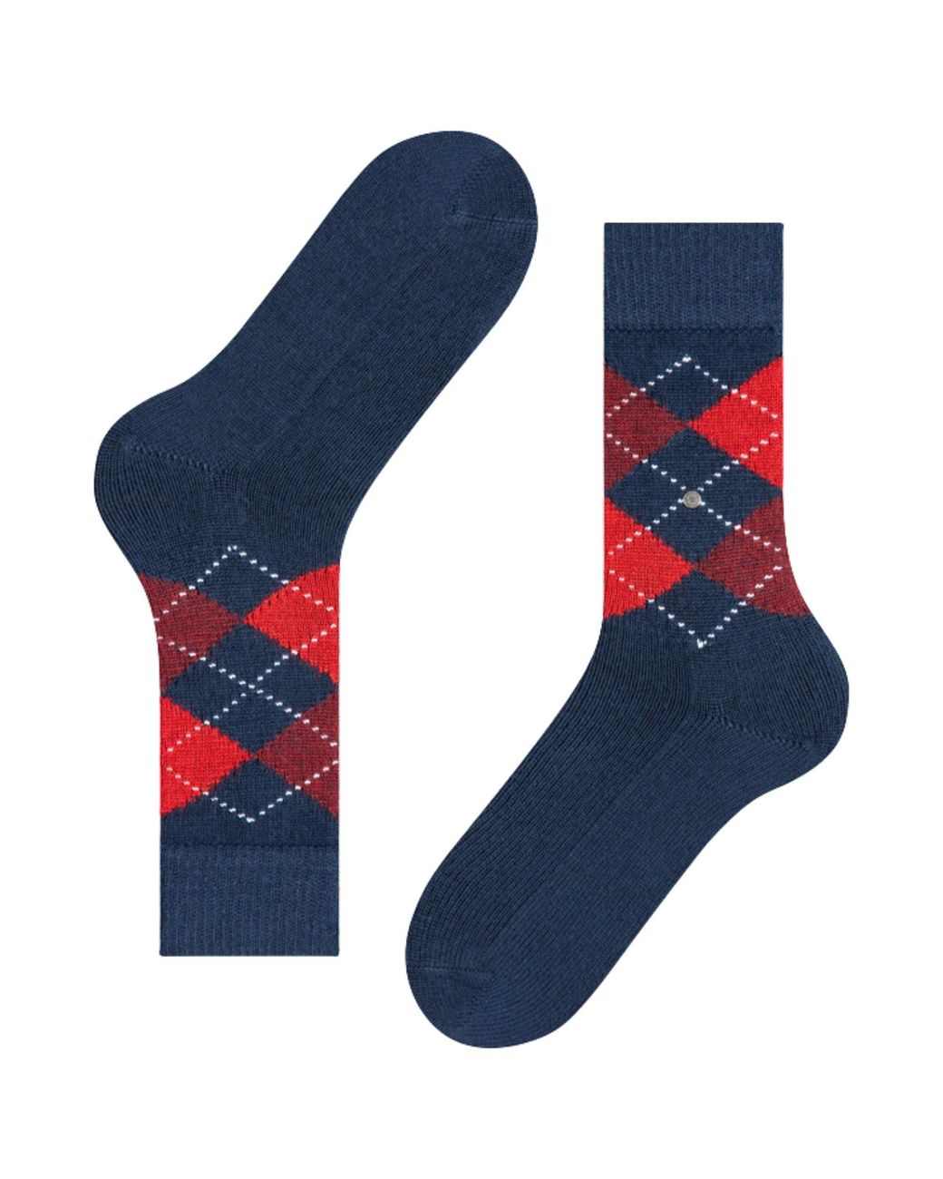 Burlington Blue Preston Socks for men
